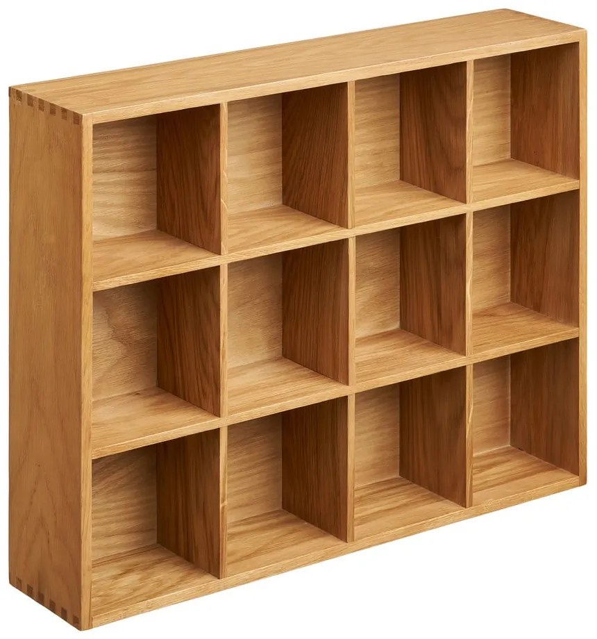 Raft în culoare naturală etajat cu aspect de lemn de stejar 11 cm Soria – House Nordic