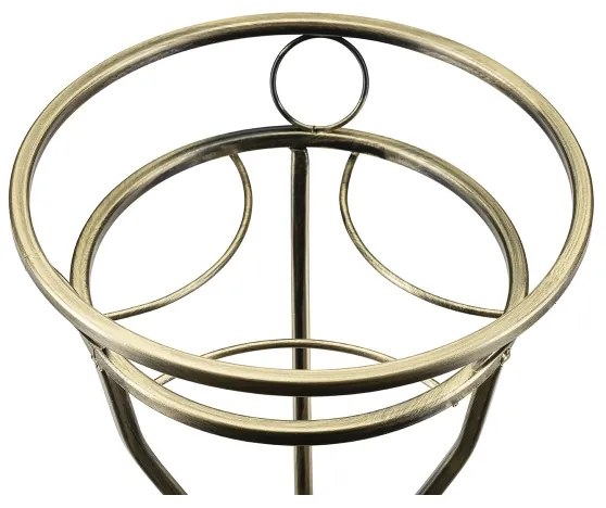 Suport de flori 62x28 cm auriu