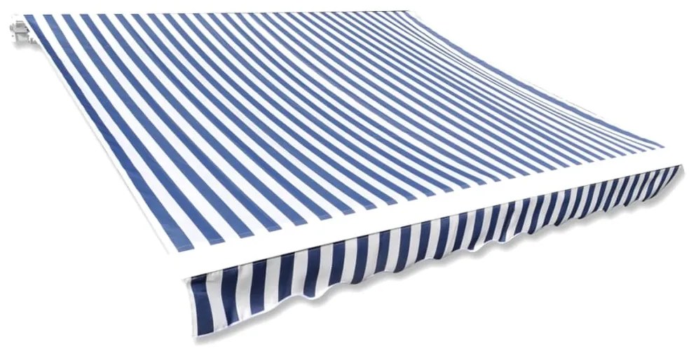 Panza copertina albastru &amp; alb, 3x2,5 m (cadrul nu este inclus)