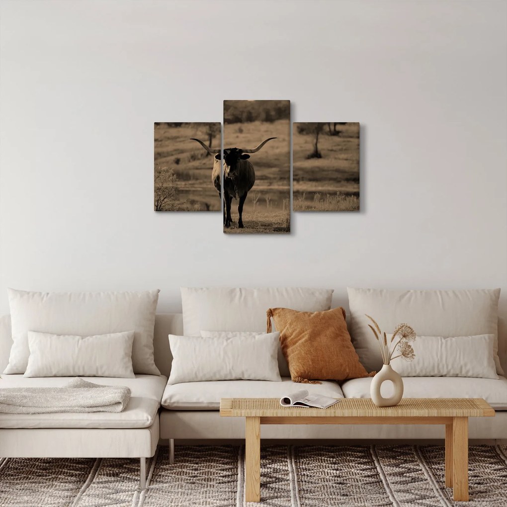 Tablou - Vacă din Texas (90x60 cm)