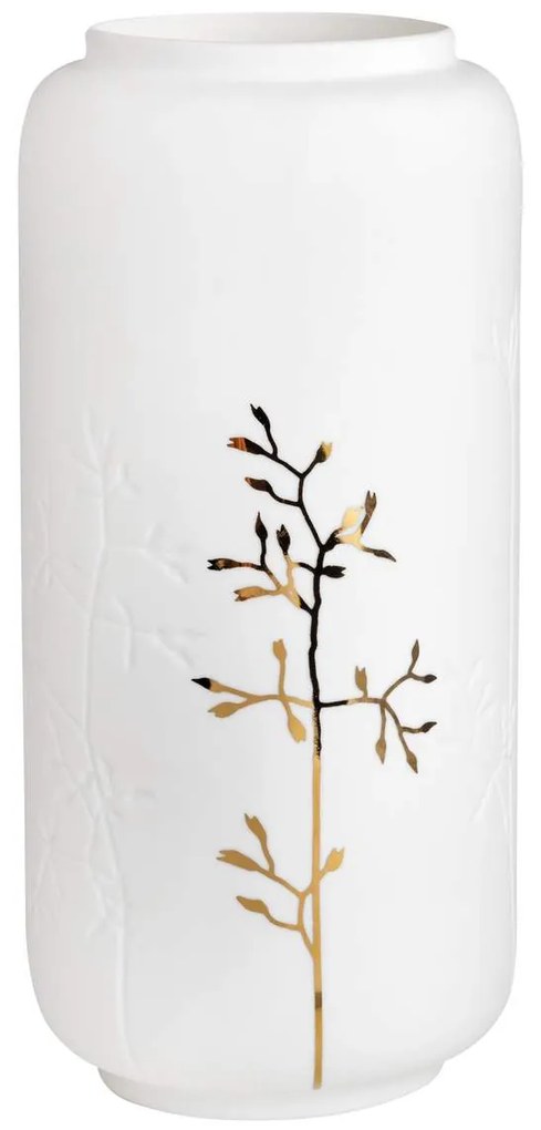 Räder Vaza de portelan Culoare Alba, GOLD TWIG