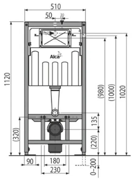 Set vas wc suspendat cu capac Fluminia Paris, rezervor si clapeta alb mat Alcaplast M1876