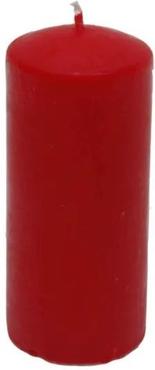 Lumanare rosie 10 cm