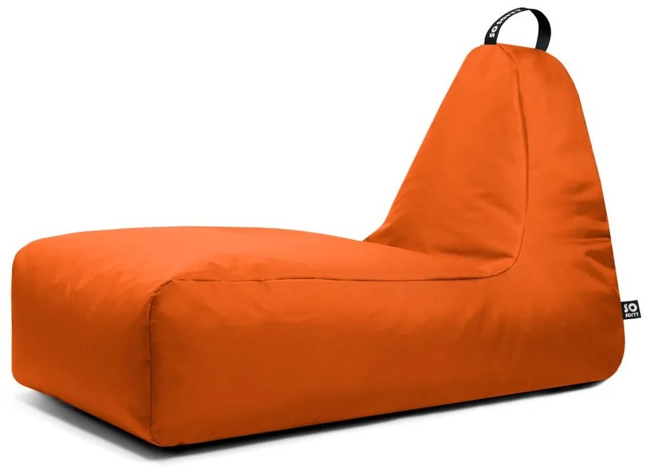 Fotoliu bean bag portocaliu Chill XXL – So Soft?