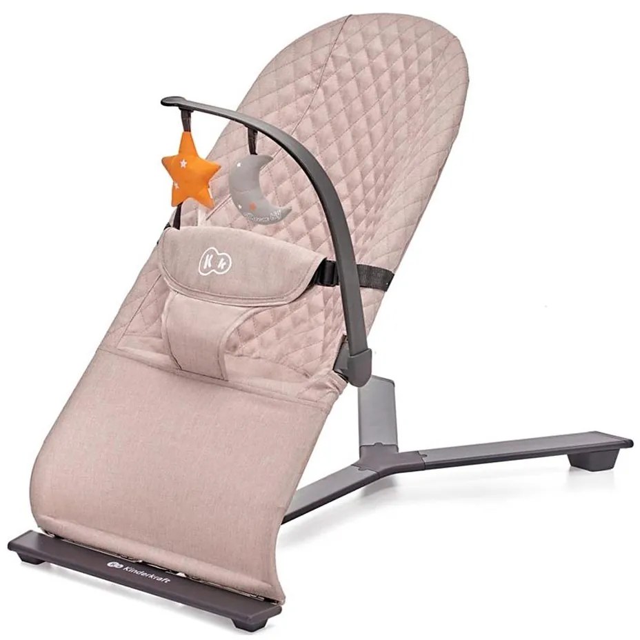 Șezlong pentru bebeluși KINDERKRAFT MIMI roz