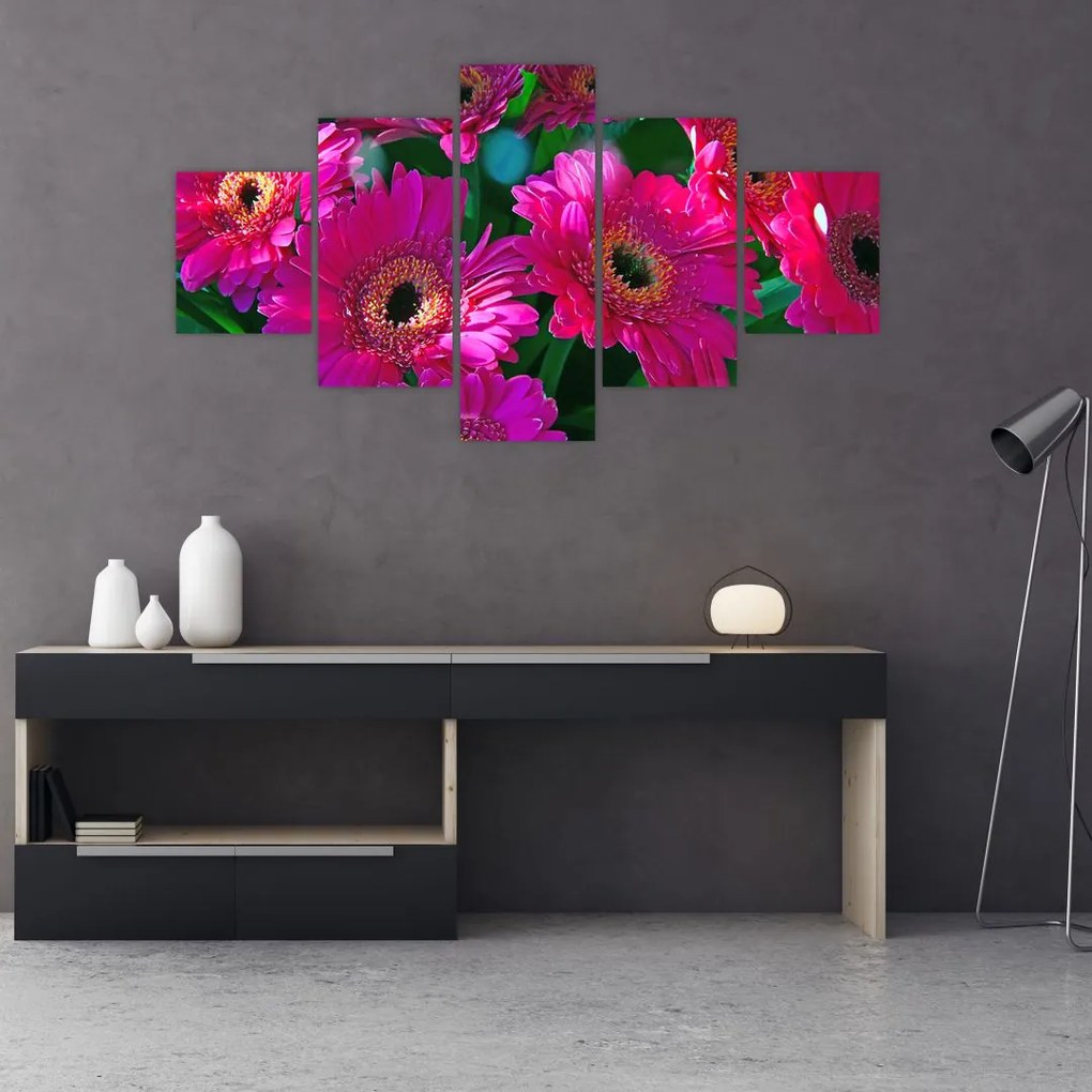 Tablou - floare (125x70 cm), în 40 de alte dimensiuni noi