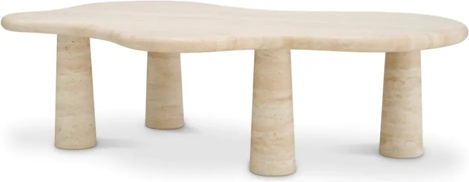 Masuta LUX realizata manual din travertin Isernia