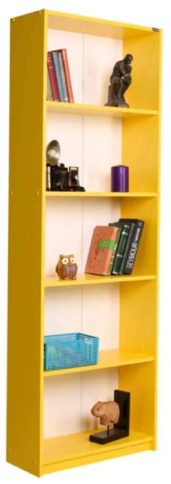 Biblioteca Adore Modern, 5 rafturi, 64x182x26 cm
