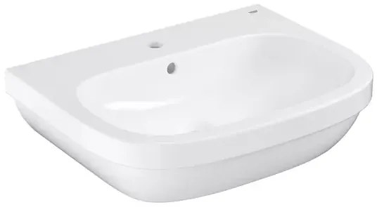 Lavoar suspendat Grohe Euro Ceramic 65 cm alb lucios