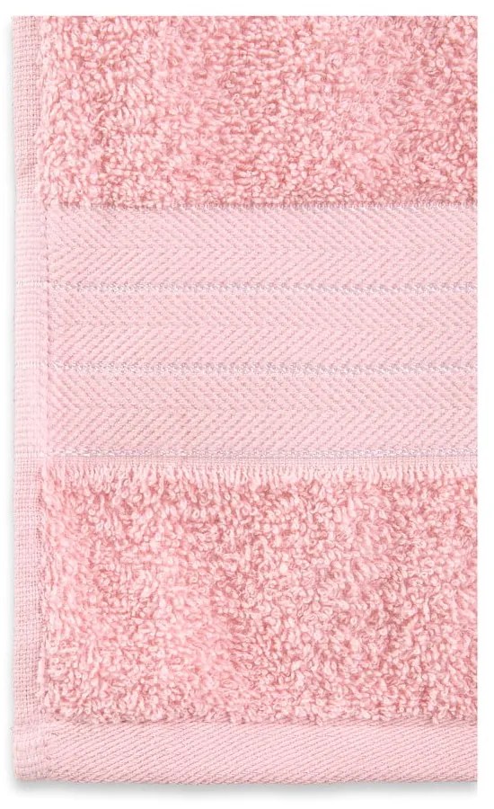 Prosoape roz 2 buc. din bumbac din frotir 70x140 cm – Good Morning