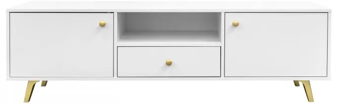 Dulap TV Astradon 160 (Alb + auriu) . Promo -17%. 1106187
