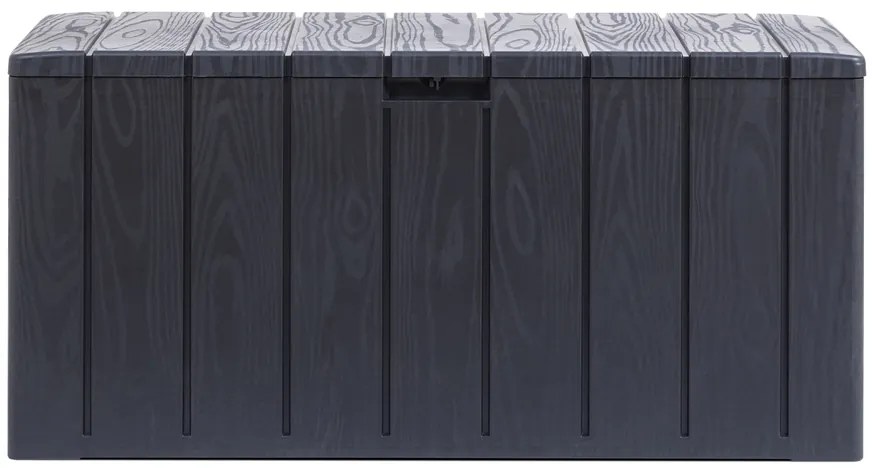 Cutie depozitare plastic gradina BRAVO 270 L - grafit