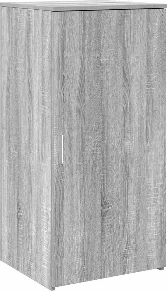 vidaXL Dulap de depozitare sonoma gri 50x45x103,5 cm lemn prelucrat