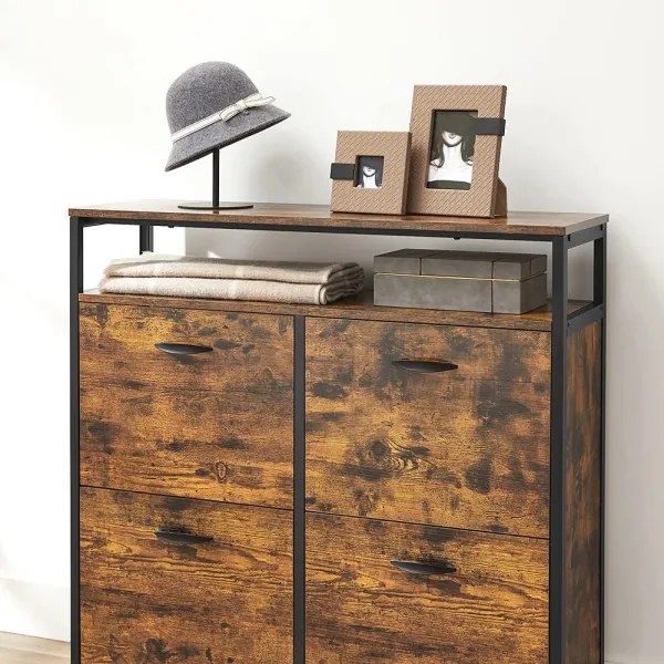 Pantofar FIRA maro/negru