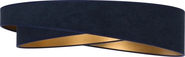 BRILAGI - Corp de iluminat LED dimabil VELVET TWIST LED/36W/230V CCT Ø 65 cm WT alb/albastru/auriu + telecomandă