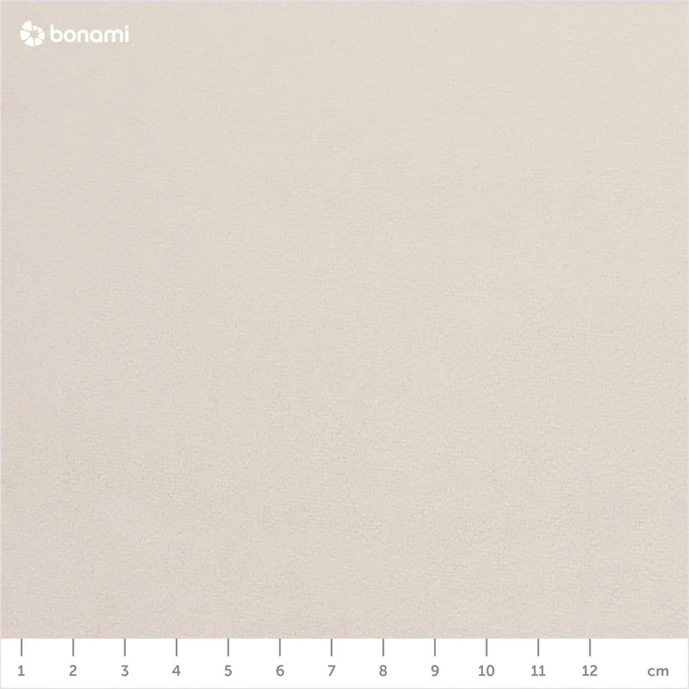 Pat matrimonial bej tapițat cu spațiu de depozitare cu somieră 160x200 cm Colonel – Cosmopolitan Design