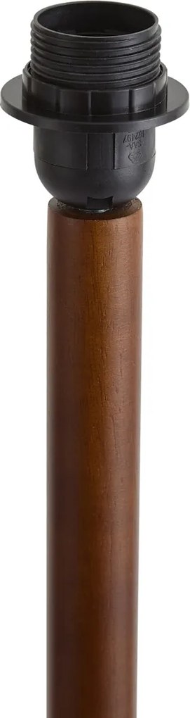 Lampă de podea Japandi din lemn de nuc fără abajur 133cm - Mels