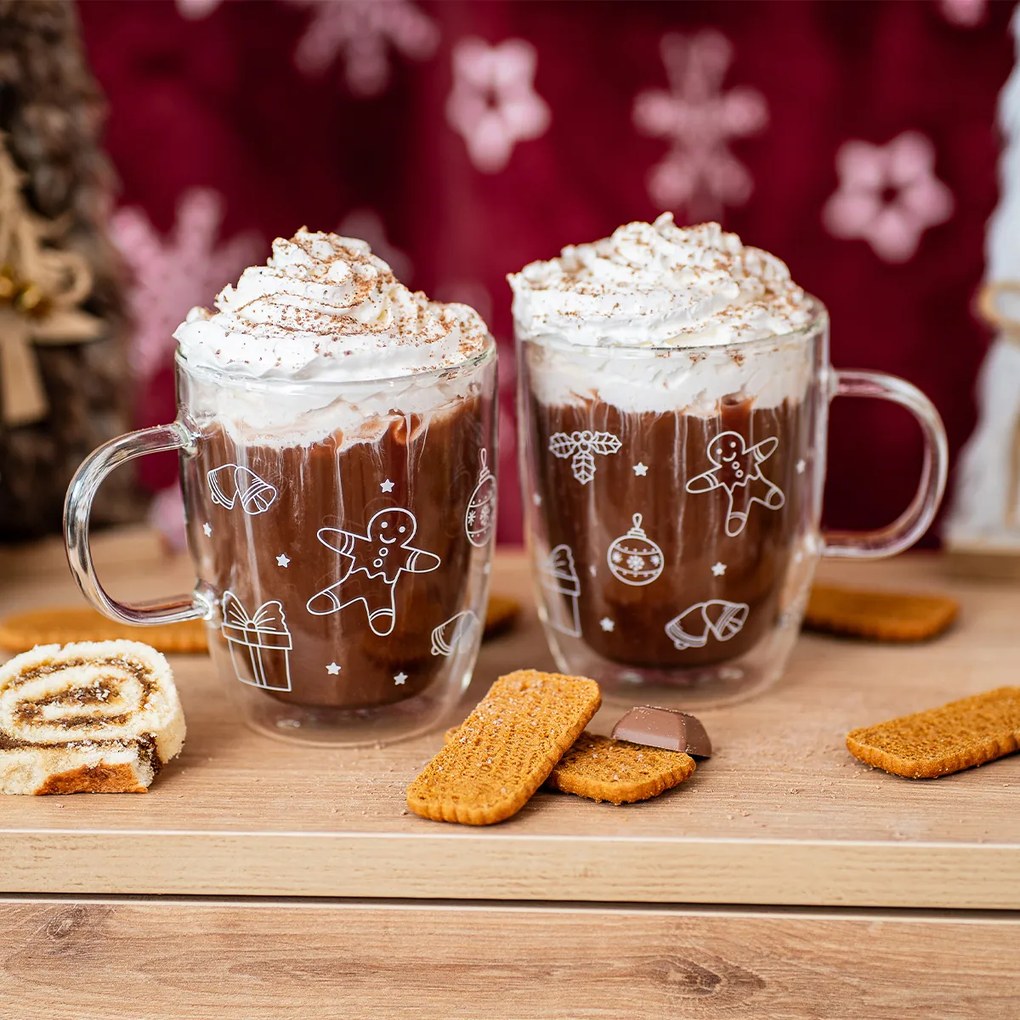 Pahare termo 4Home Winter Hot&Cool 400 ml, 2 buc.