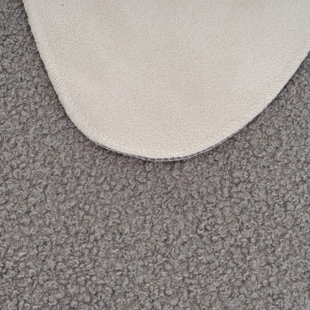 Blană gri sintetică 60x90 cm Sherpa – Casa Selección