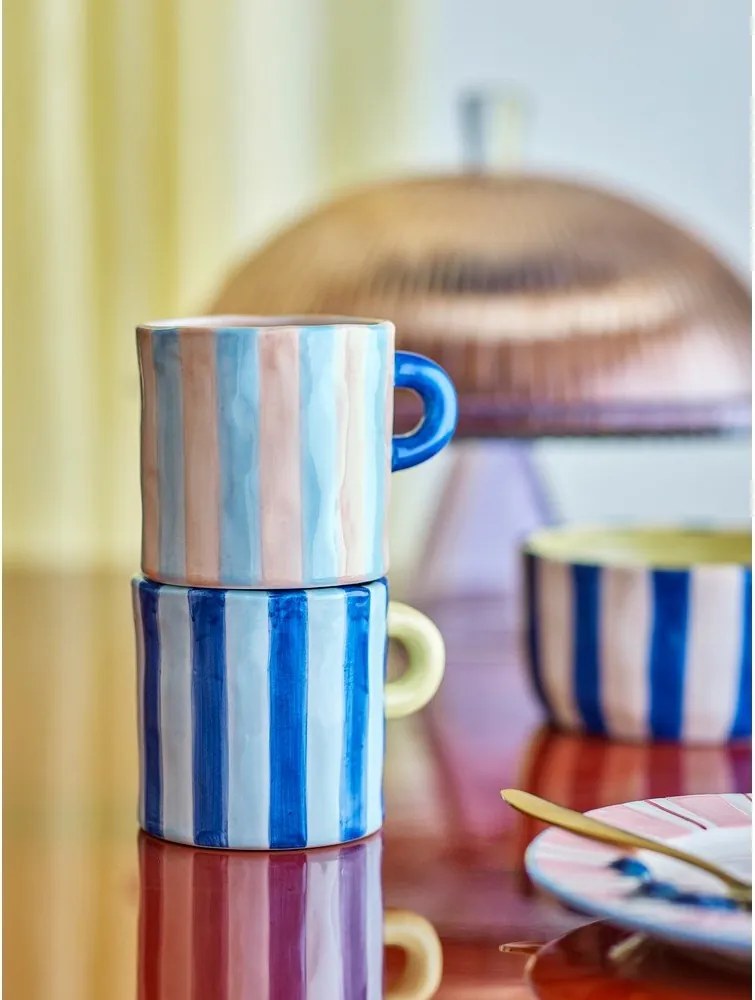 Căni albastre/roz 2 buc. din ceramică 250 ml Phoenix – Bloomingville