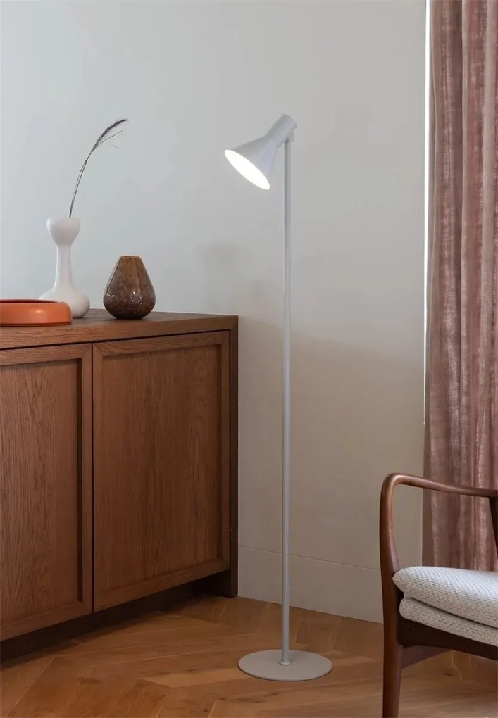 Lampa de podea din metal gri deschis Stavanger