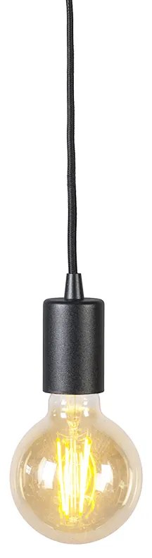 Lampa suspendată inteligentă neagră, incl. WiFi G95 - Facil