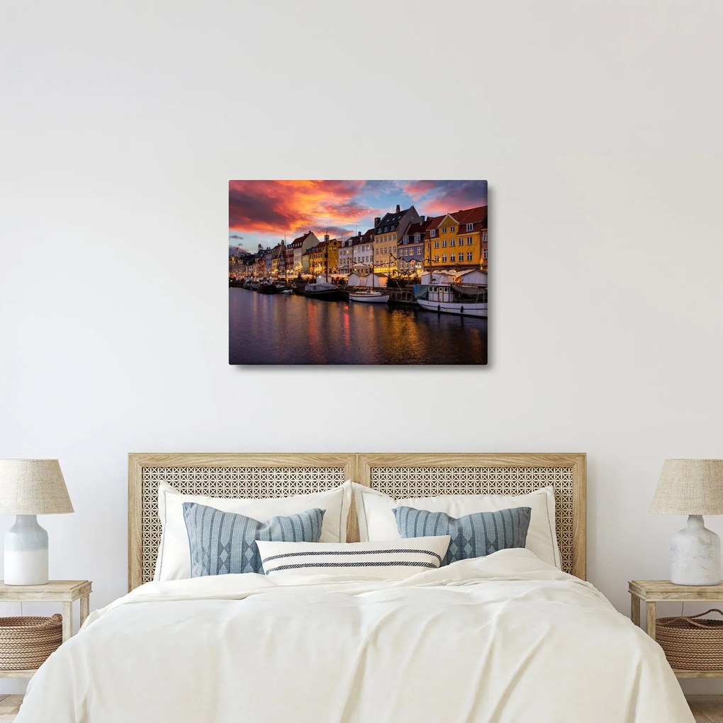 Tablou - Nyhavn, Copenhaga (70x50 cm)