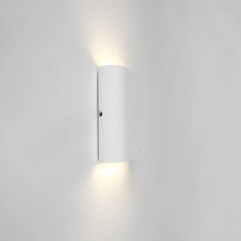 Lampă modernă de perete pentru exterior alb 11,5 cm cu LED - Batt