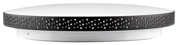 Plafonieră LED pentru baie MOON LED/18W/230V neagră IP44