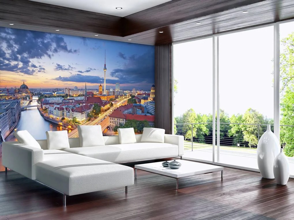 Fototapet - Panorama Berlinului (152,5x104 cm)