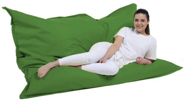 Fotoliu Puf Bean Bag Giant Cushion, 140x180 cm, Verde