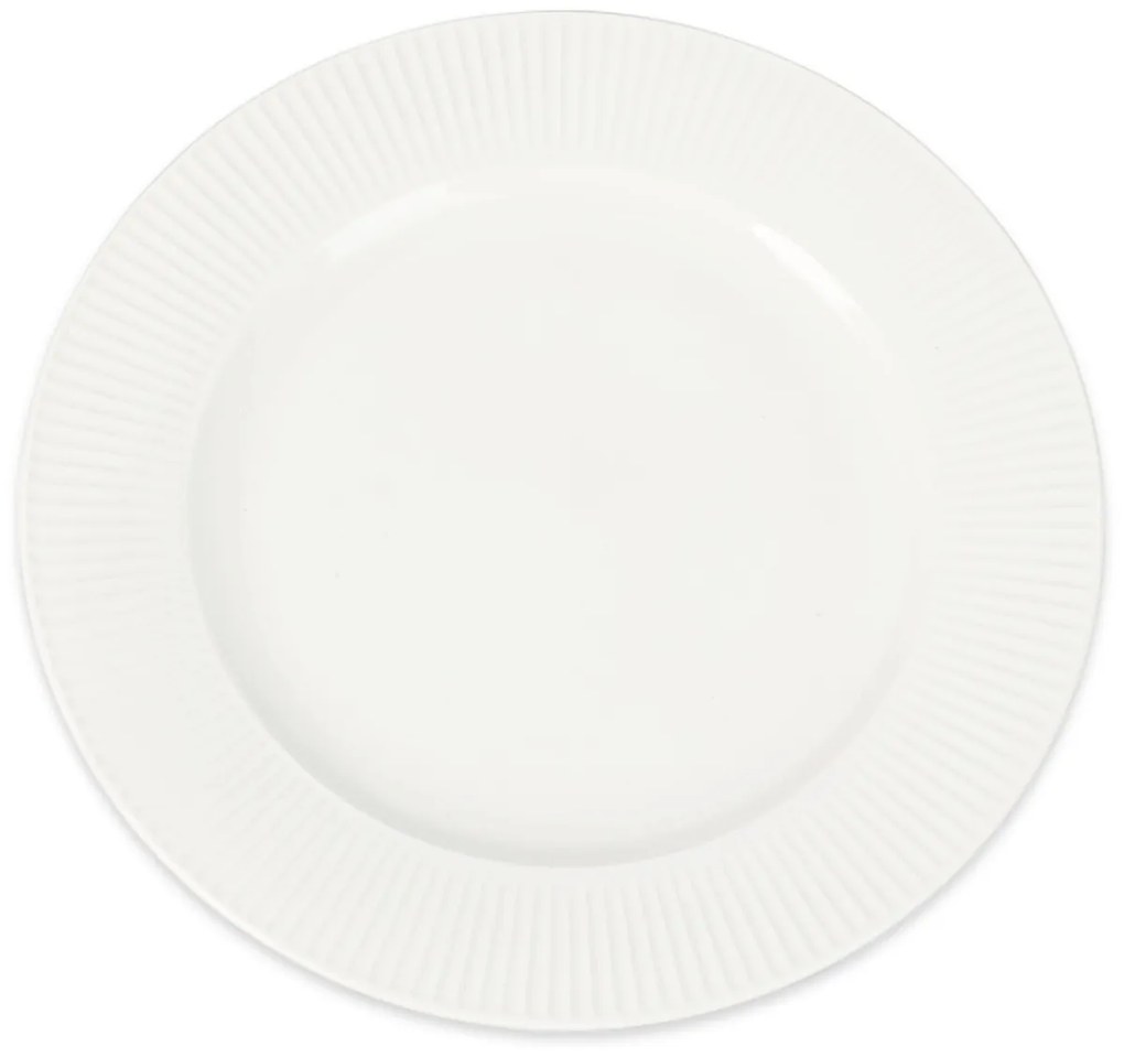 Set of 6 shallow porcelain plates Linie 27 cm