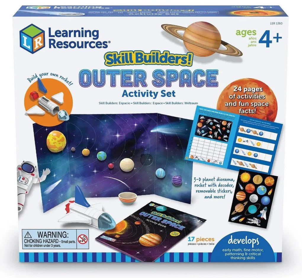 SET ACTIVITATI EDUCATIVE - MISIUNE IN SPATIU - LEARNING RESOURCES (LER1260)