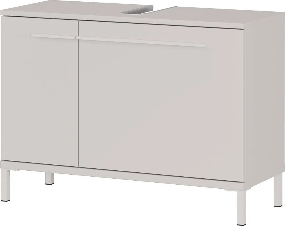 Dulap sub chiuvetă crem cu aspect mat 80x59 cm Laurino – Germania