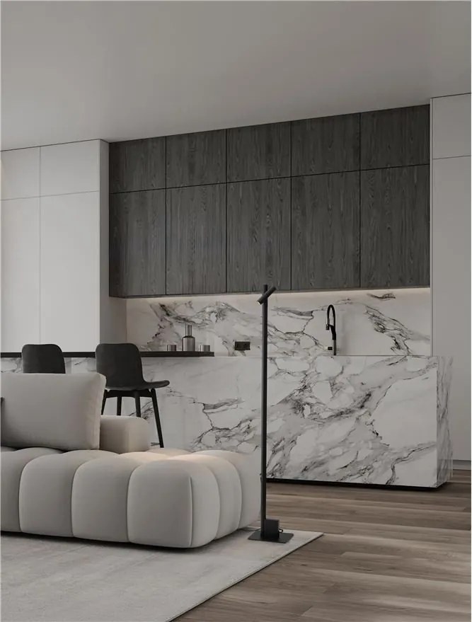 Lampa LED de podea stil minimalist ARCO