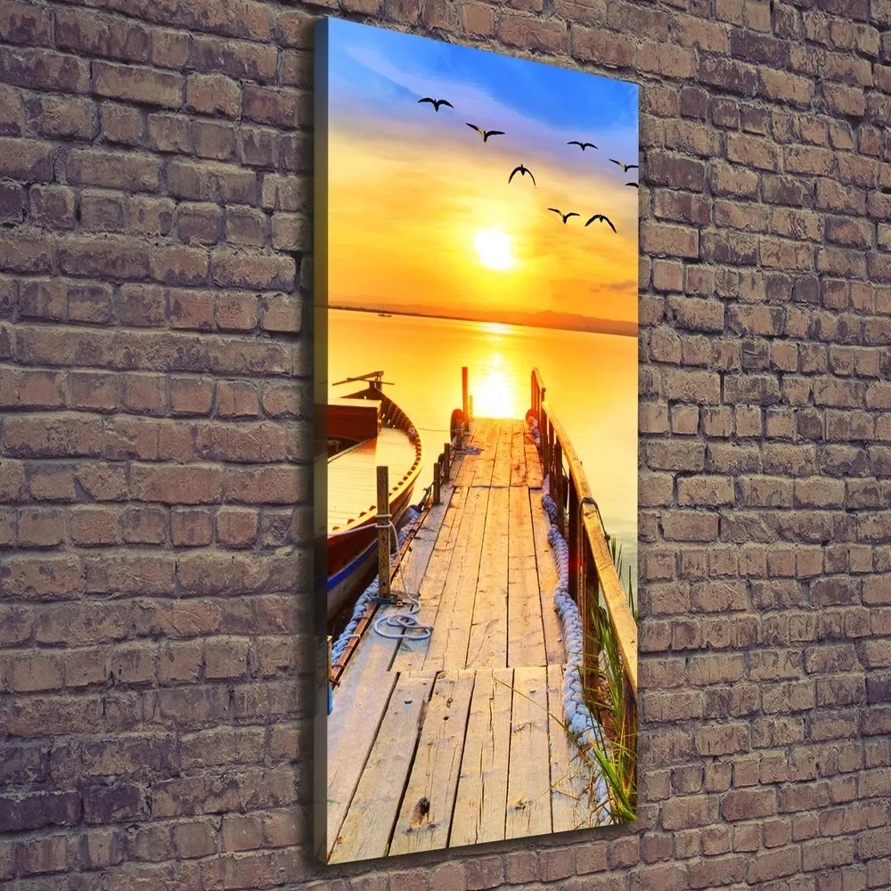 Imprimare tablou canvas Lac
