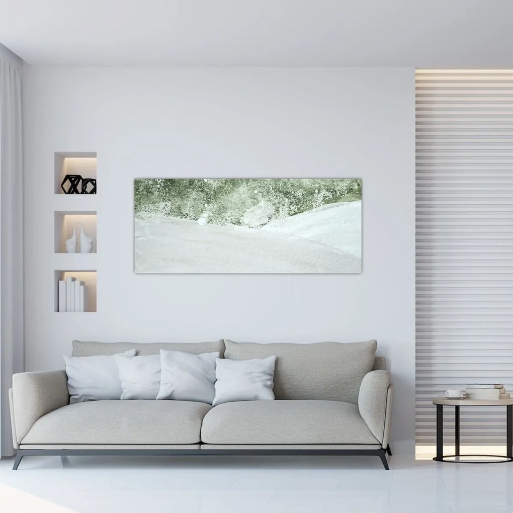 Abstract din pensule (120x50 cm)