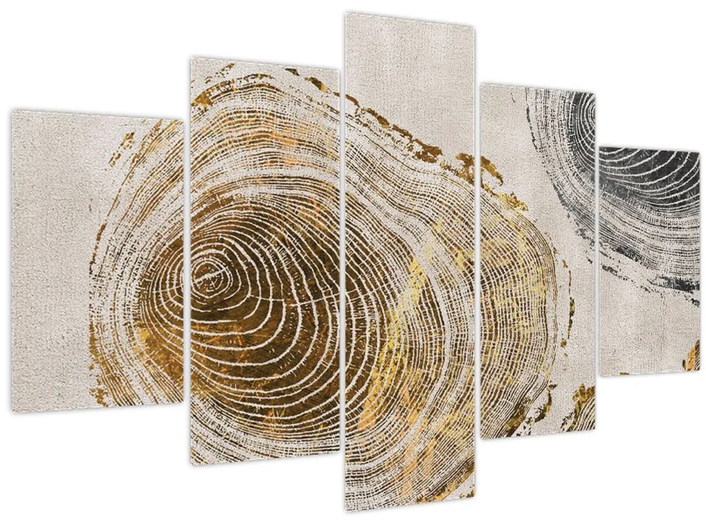 Tablou - Abstract triburi (150x105 cm)