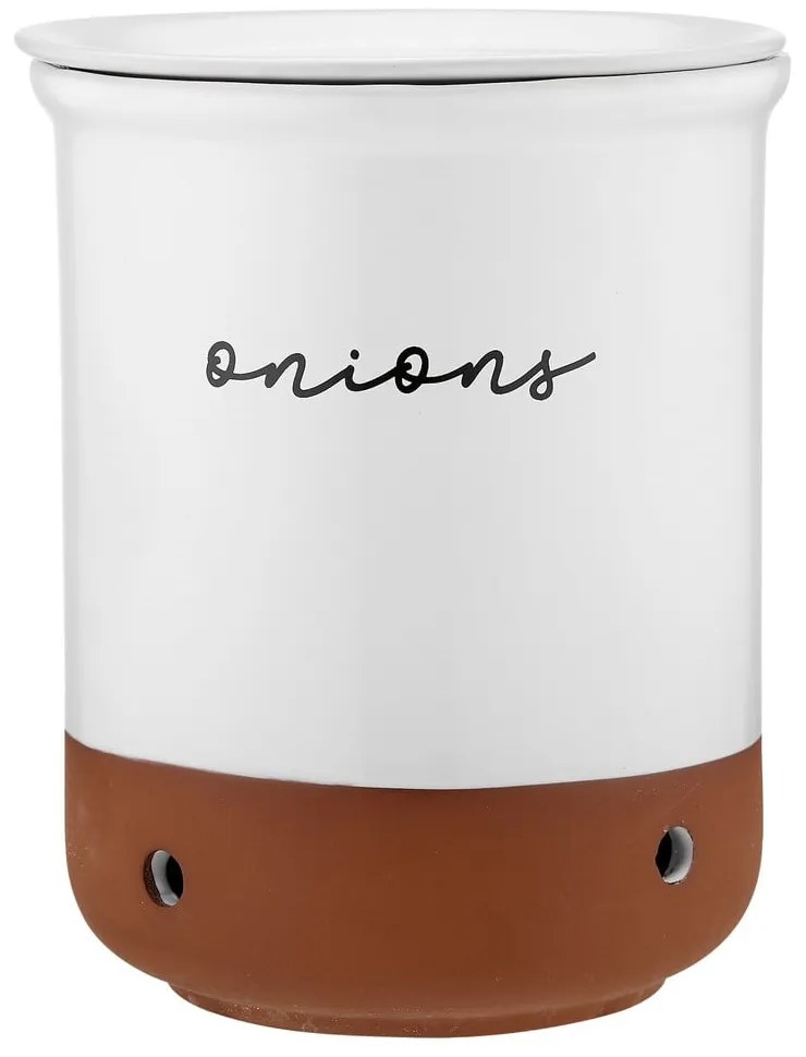 Recipient din teracotă pentru ceapă și usturoi Eco – Ladelle