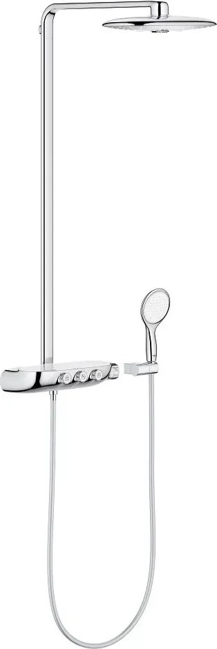Coloana de dus cu baterie termostatata Grohe RainShower System SmartControl 360 Duo