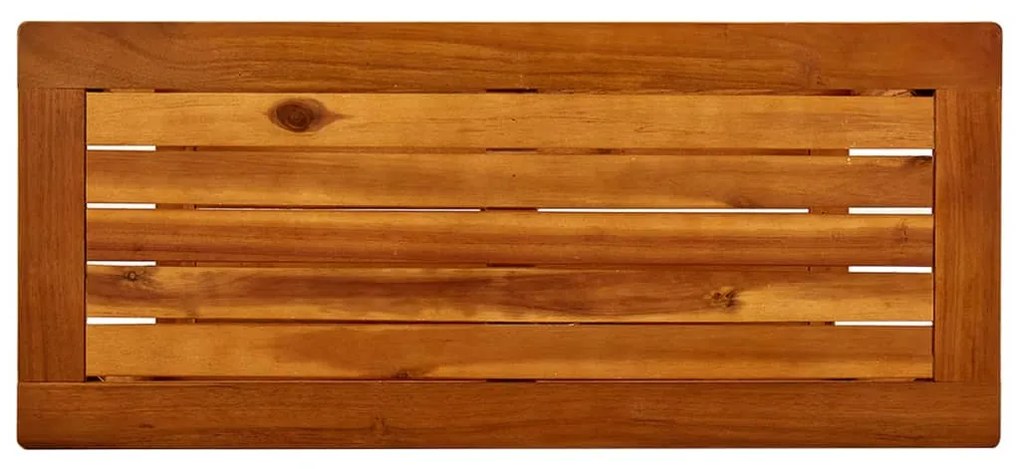 Masa consola de gradina 80x35x75 cm lemn masiv de acacia 1, 80 x 35 x 75 cm