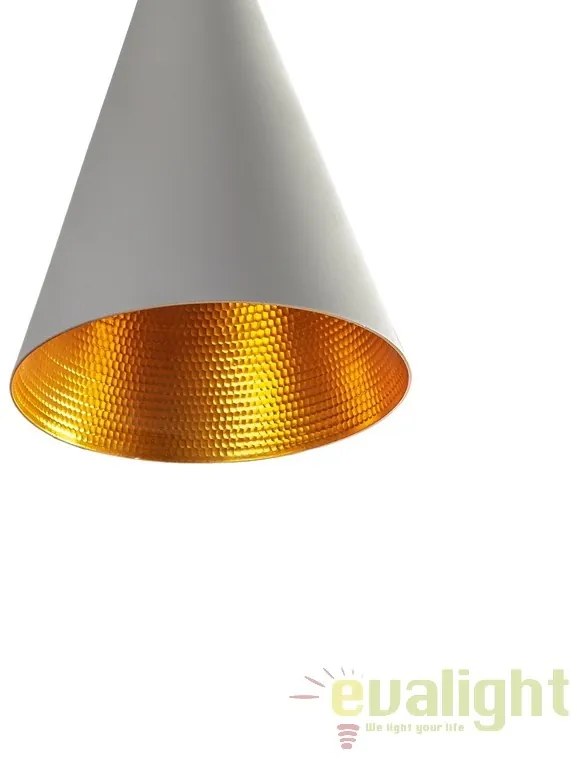 Pendul modern design nordic VITA alb/auriu