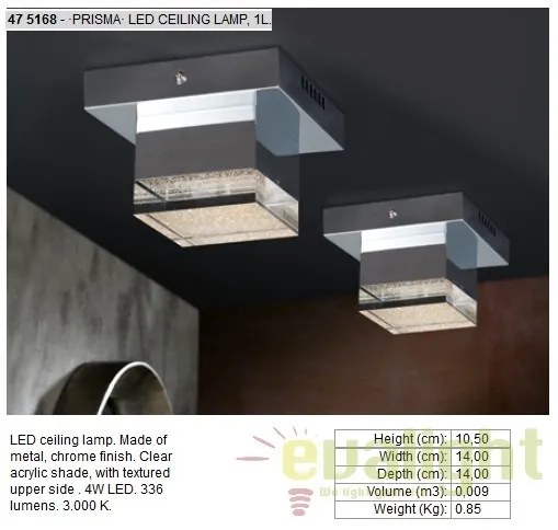 Plafoniera LED Prisma 475168