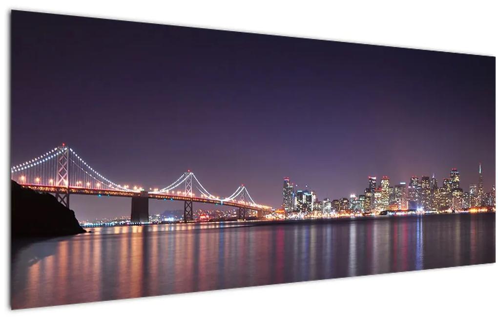 Tablou  cu privirea spre San Francisco, California (120x50 cm), în 40 de alte dimensiuni noi