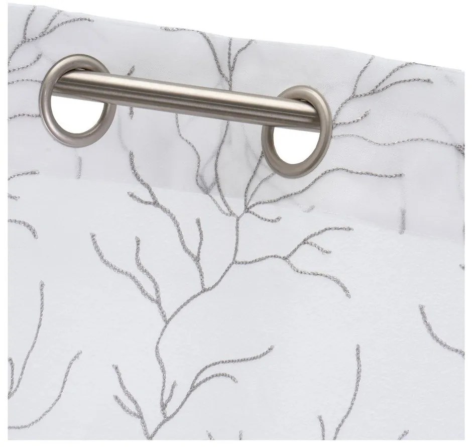 Perdea albă-gri 140x260 cm Coral – Casa Selección