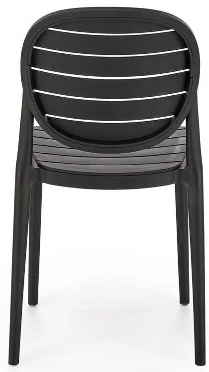 Scaun de bucătărie Josie, negru