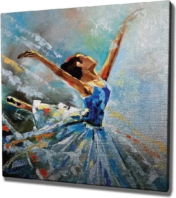 Tablou pe pânză Ballet, 45 x 45 cm