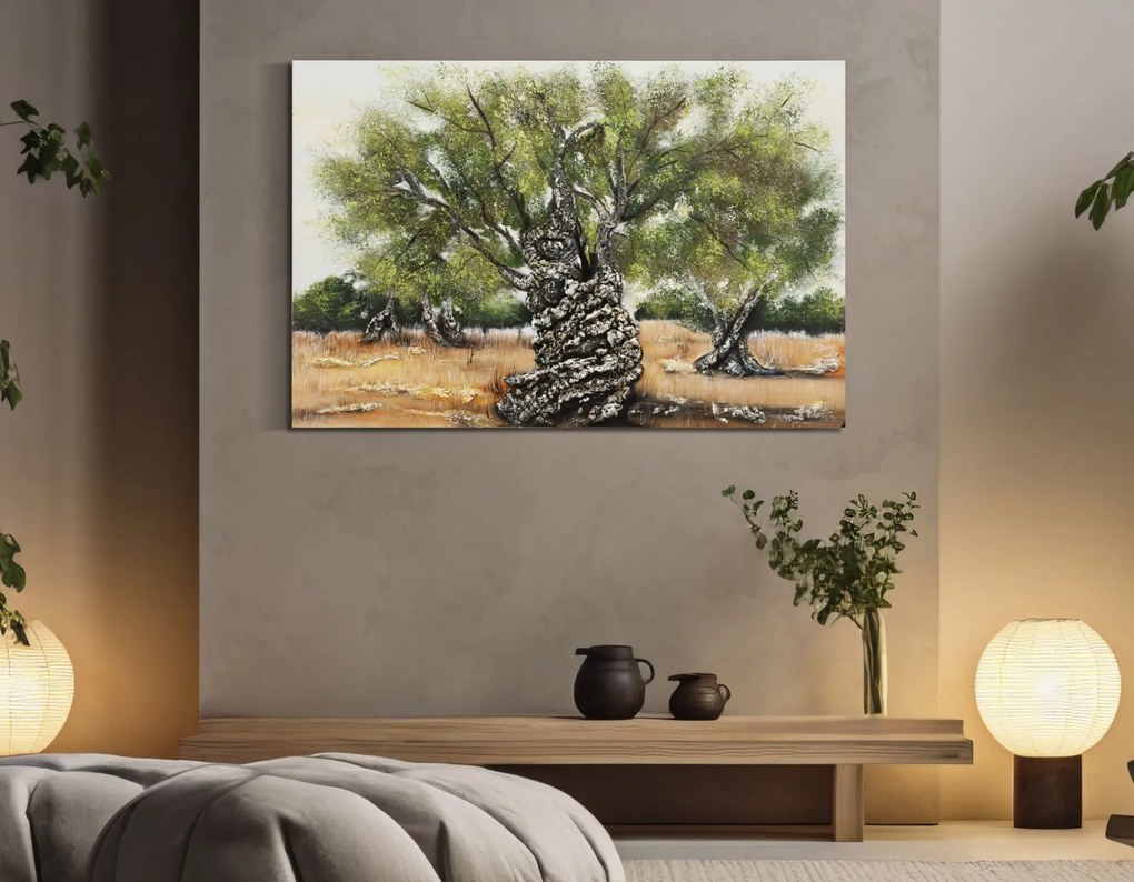 Mauro Ferretti Pictura Pe Panza, Maslin,  -A- Cm 120X3,8X78 | Aosom Romania