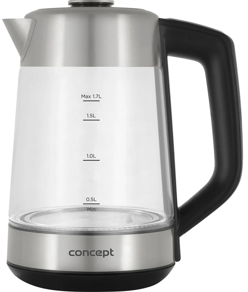 Fierbător Concept RK4190 cu control al temperaturii 1,7 l