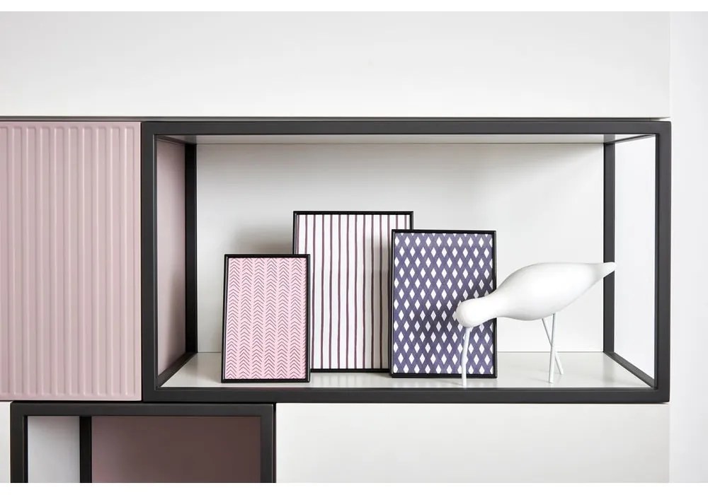 Ramă foto neagră de sine stătătoare/de suspendat din metal 11x16 cm Sweet Memory – Zilverstad